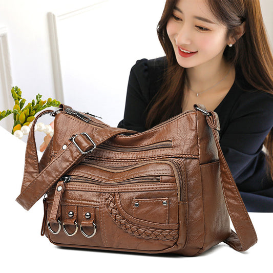 Cross shoulder bag for mom, single shoulder bag