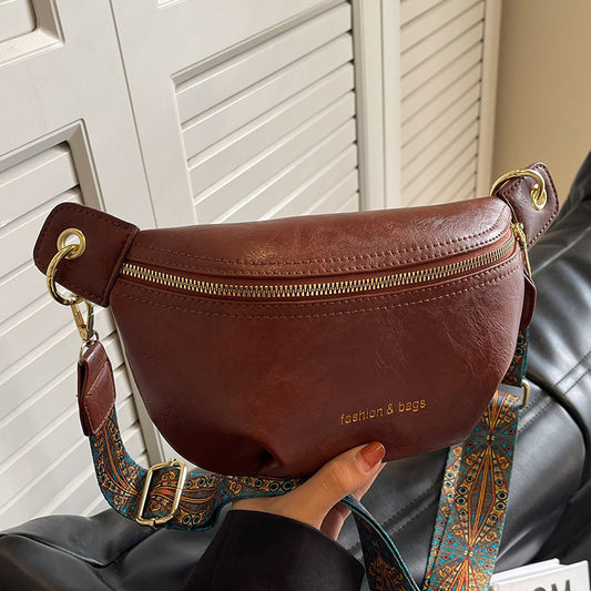 Broadband crossbody bag for women